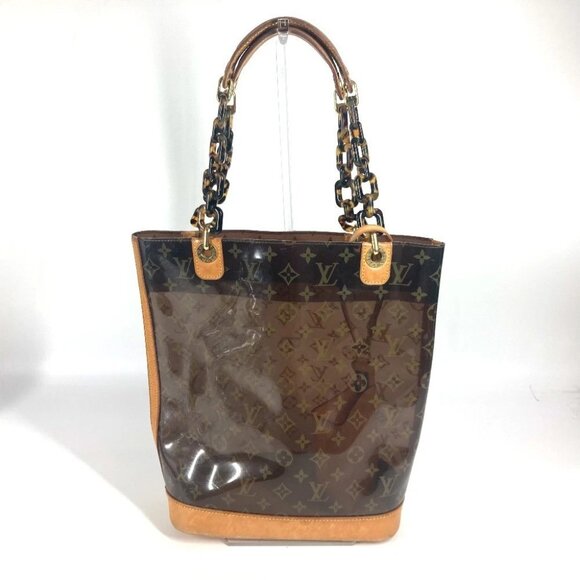 LOUIS VUITTON MonogramVinyl Cover Amble MM Tote Bag Shoulder Bag - Picture 3 of 15